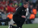 Republic of Ireland manager Stephen Kenny reacts on March 26, 2022