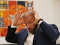 WWE Executive Vice President of Talent, Live Events & Creative Triple H aka HHH aka Paul Levesque talks during an interview before a taping of the WWE's NXT show at Full Sail University in Winter Park, Florida, November 30, 2016