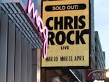 Outside the Boston Comedy Club for Chris Rock's gig on March 30, 2022