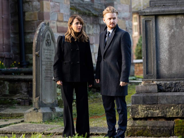 Maria and Gary on Coronation Street on April 15, 2022