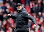 Liverpool manager Jurgen Klopp celebrates after the match on April 2, 2022