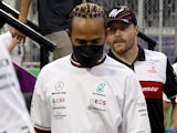 Lewis Hamilton pictured on March 27, 2022