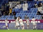 United Arab Emirates' Harib Abdalla Suhail celebrates scoring their first goal with teammates on March 29, 2022