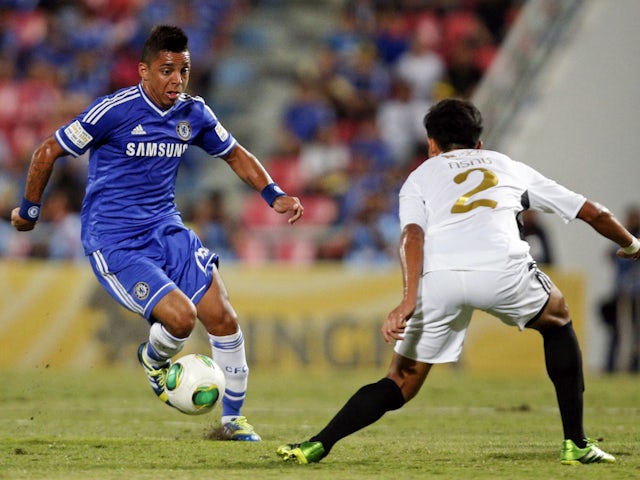 Wallace Oliveira playing in a Chelsea friendly on July 2013.