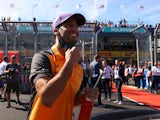 Daniel Ricciardo pictured on April 10, 2022