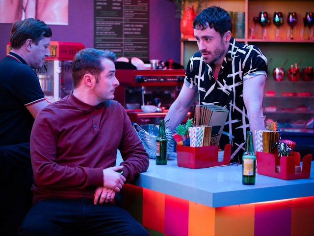 Ben and Lewis on EastEnders on April 11, 2022