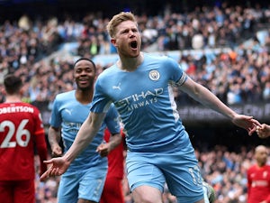 De Bruyne: 'We created enough chances to beat Liverpool'