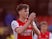 Kieran Tierney in action for Arsenal in March 2022