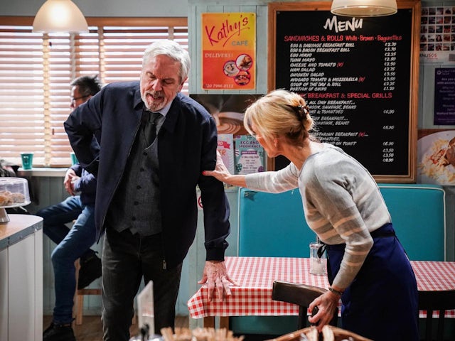 Rocky and Kathy on EastEnders on April 14, 2022
