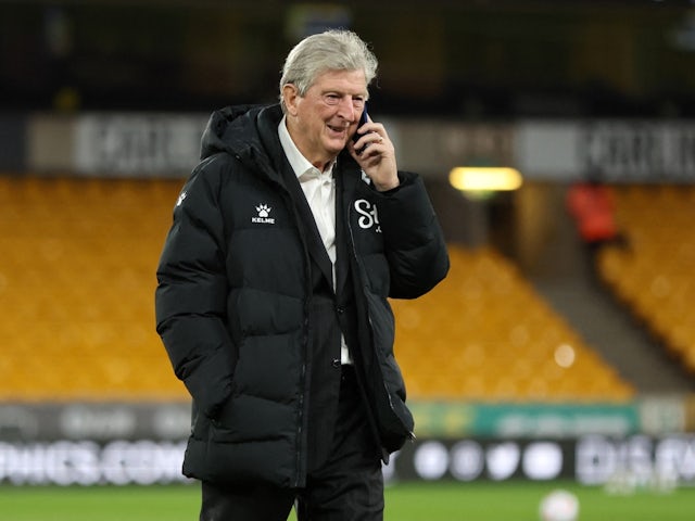 Watford manager Roy Hodgson on the pitch before the match on March 10, 2022