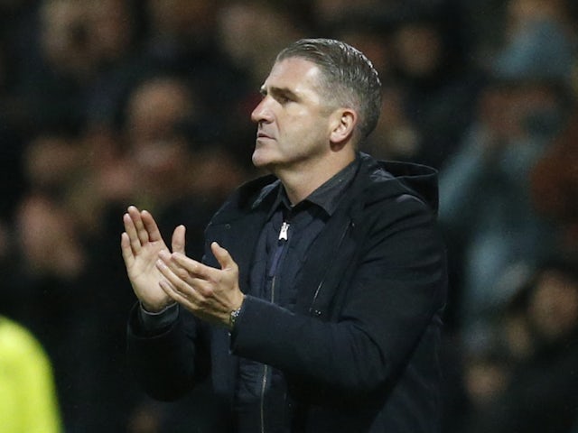 Preston North End's manager Ryan Lowe on April 5, 2022