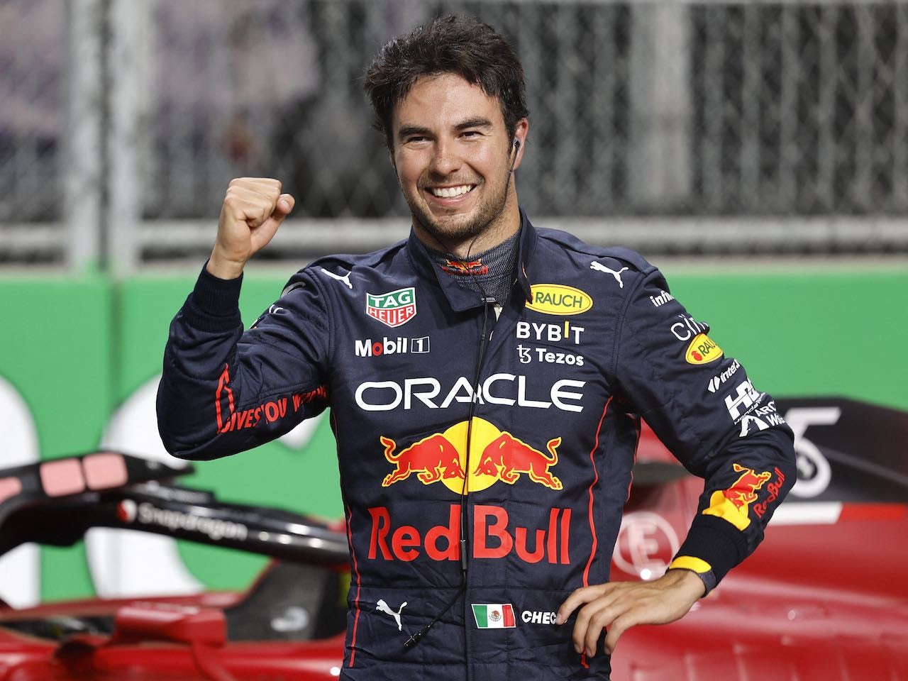 Sergio Perez wins Singapore Grand Prix