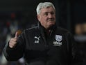West Bromwich Albion manager Steve Bruce before the match on April 6, 2022