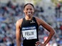 Allyson Felix pictured in August 2021