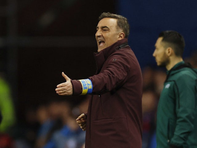 El entrenador del Braga, Carlos Carvalhal, respondió el 14 de abril de 2022.