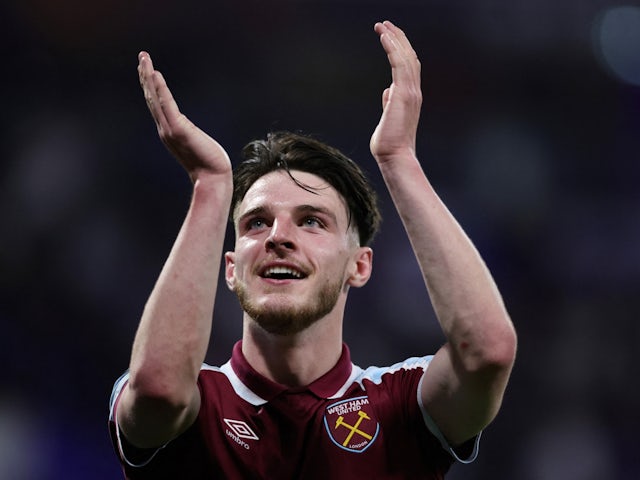 West Ham 'offer Man-United linked Declan Rice an eight-year deal'
