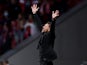 Atletico Madrid coach Diego Simeone reacts on April 13, 2022