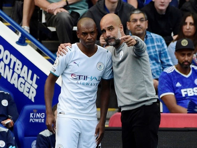 Guardiola surprised by Fernandinho's decision to leave Man City