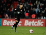 Leandro Paredes in action for Paris Saint-Germain in January 2022