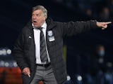  West Bromwich Albion manager Sam Allardyce reacts on May 19, 2021