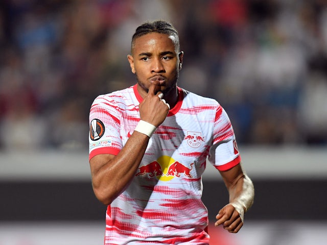 Man-United linked Nkunku set to stay at RB Leipzig