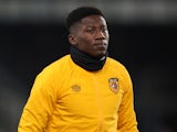 Di'Shon Bernard pictured for Hull City in February 2022
