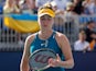 Elina Svitolina in action in March 2022