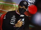 Lewis Hamilton pictured on April 22, 2022
