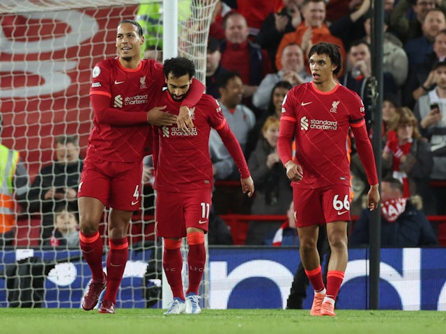 Liverpool 4-0 Man United - highlights, man of the match, stats