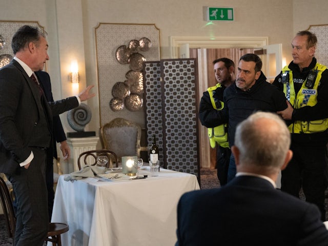 Dr Thorne and Peter on Coronation Street on May 9, 2022
