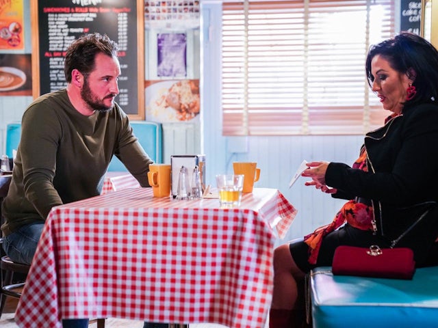 Martin and Kat on EastEnders on May 4, 2022