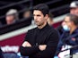 Mikel Arteta in charge of Arsenal in May 2022