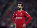 Mohamed Salah in action for Liverpool on April 27, 2022