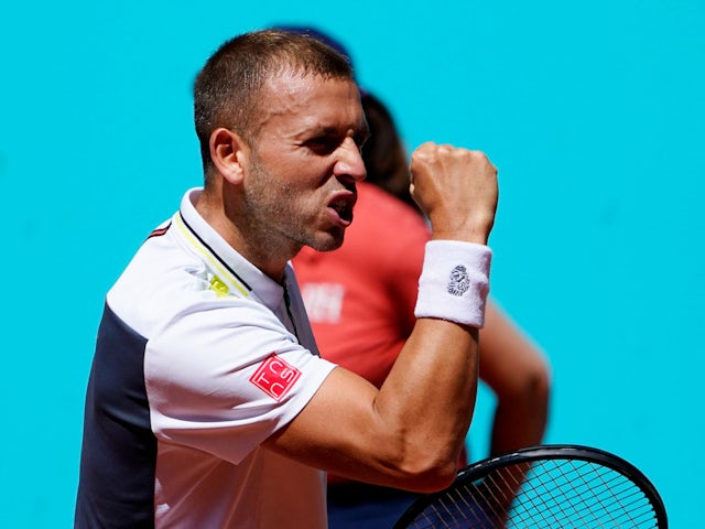 Dan Evans, Cameron Norrie bow out of Madrid Open in third round