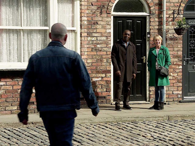 Ronnie and Sally on Coronation Street on May 20, 2022