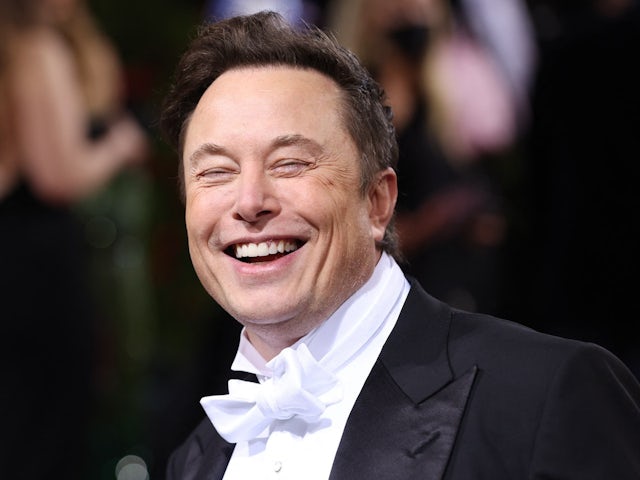 Elon Musk at the Met Gala on May 2, 2022