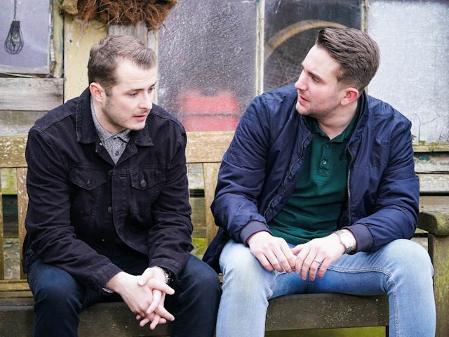 Ben and Callum on EastEnders on May 16, 2022