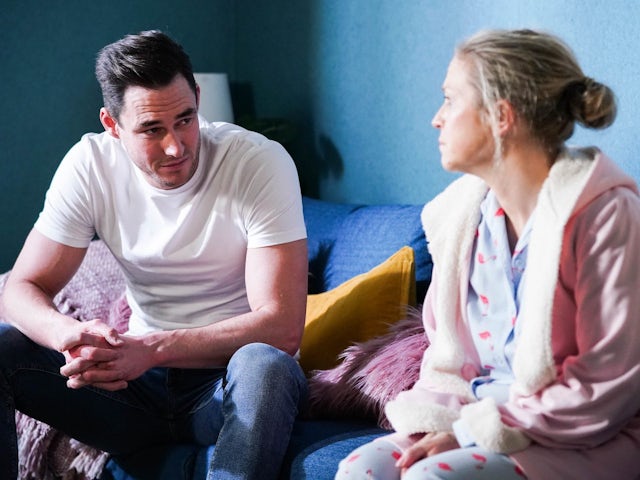 Zack and Linda on EastEnders on May 18, 2022