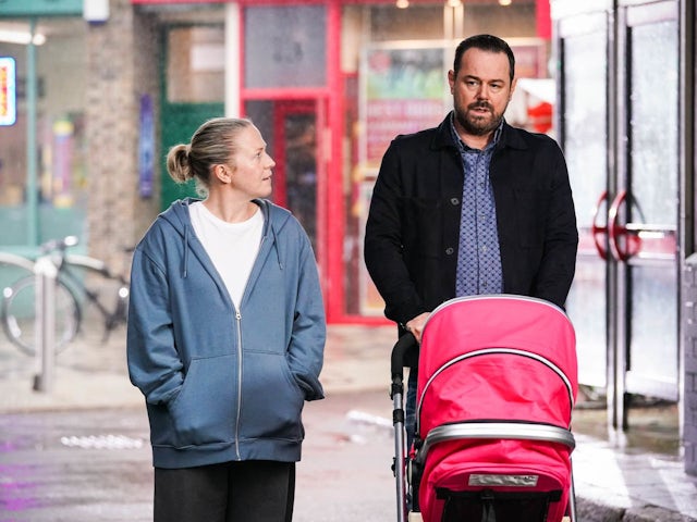 Linda and Mick on EastEnders on May 16, 2022