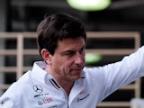 Toto Wolff pictured on May 5, 2022