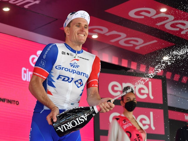 Arnaud Demare makes French cycling history with Giro d'Italia stage 6 win