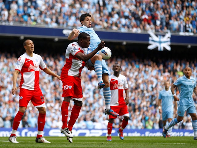 sergio aguero goal vs qpr