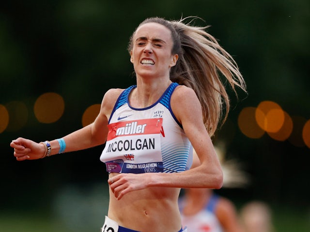 Eilish McColgan breaks British, European 10km record at Great Manchester Run