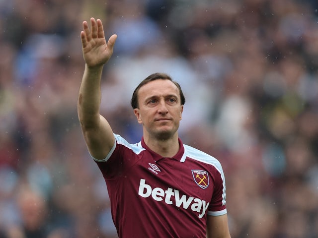 West Ham United's Mark Noble pictured on May 15, 2022