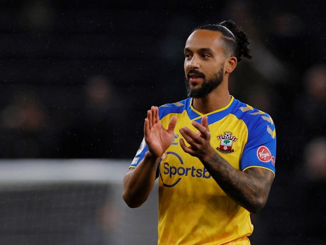Southampton's Theo Walcott pictured on February 9, 2022 