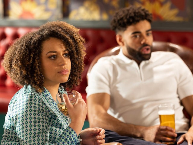 Olivia and Prince on Hollyoaks on May 24, 2022