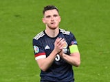 Andy Robertson pictured at Euro 2020 on June 18, 2021