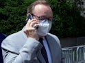 Kevin Spacey leaves a Manhattan court on May 26, 2022