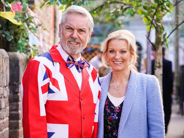 Rocky and Kathy on EastEnders on June 2, 2022
