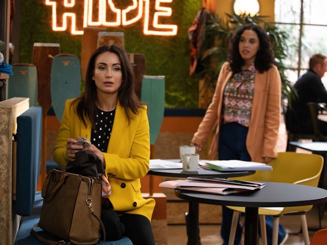 Leyla and Suzy on Emmerdale on June 1, 2022